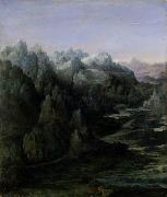 Albrecht Altdorfer Mountain Range painting
